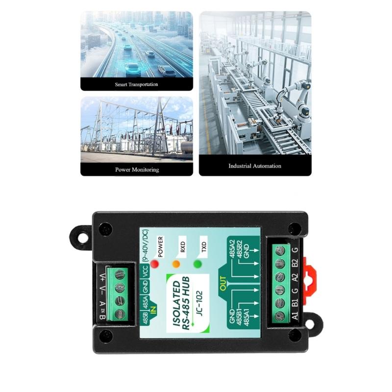 Модуль связи Modbus-RTU Процессор преобразования интерфейса данных Система RS485 для промышленности Передача на большие расстояния