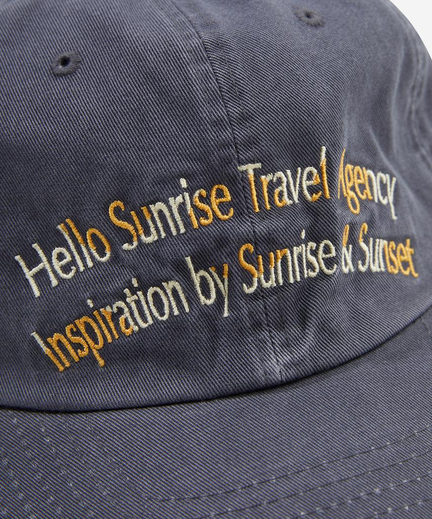 Кепка с логотипом HELLO SUNRISE Dot Arch_Темно-серый