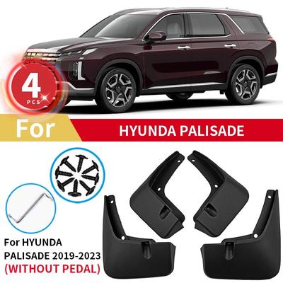 Брызговики для Hyundai Palisade 2023, брызговики на задние колеса, аксессуары для модификации автомобиля, брызговики, крылья, брызговики