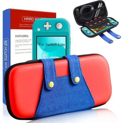Чехол для Switch Lite, портативный противоударный чехол Deacute Anti-Shock;знаковый; для Марио-Луиджи, чехол для Switch Lit