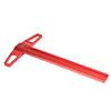 Woodworking Scriber T-Square Ruler Aluminum Carpenter Edge Line Hole Marking Guiding Straight EdgeMetric Measuring Tools