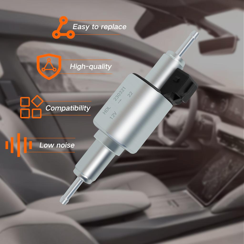 Автомобильный дизельный обогреватель Масляный топливный насос 12 В 24 В Импульсный дозирующий Газовый Встроенный Автомобильный Воздушный Парковочный Обогреватель Масляный Топливный Насос Автомобильные Обогреватели Аксессуары