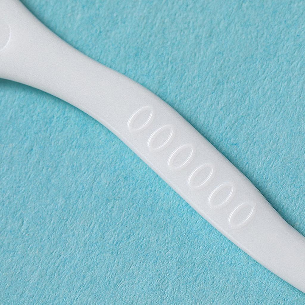 50 бытовых одноразовых высокопрочных пластиковых инструментов для чистки зубов в штучной упаковке