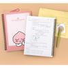 Kakao Friends KF B5 Section Spiral Notebook Set – Ryan & Apeach (2pcs)