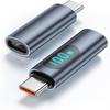 480Mbps Type-C Power Meter Digital Display OTG Converter Professional Cable Extender  Laptop