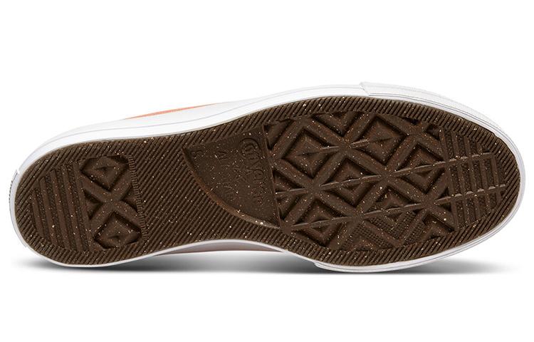 Кеды Chuck Taylor All Star Wmns Renew Cotton Converse на платформе низкие 'Fuel Orange' Женские 567855C