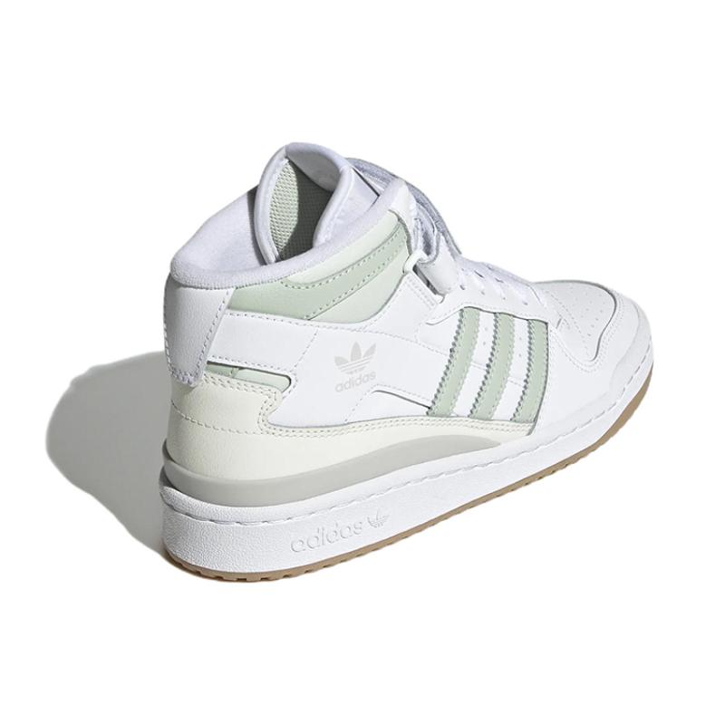 adidas Женские кроссовки Forum Mid 'Белый Лен Зеленый' GX4578