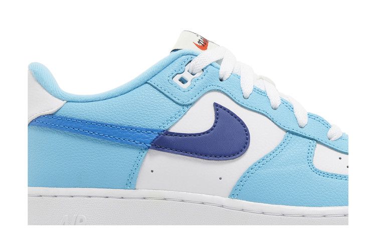 Kids' Sneakers Nike Air Force 1 Low LV8 2 Light Photo Blue Deep Royal (GS)