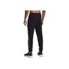 Under Armour Johnson Series Solid Color Elastic Waistband Tapered Knit Sports Pants Men Pants Black 1380158-001