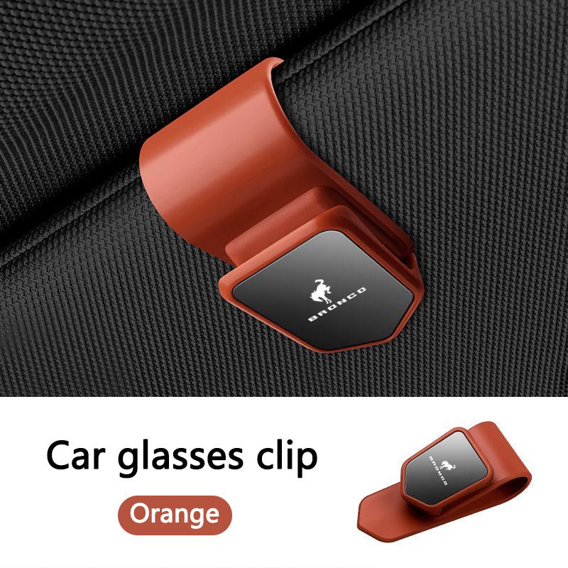 CUSH7 Car Sunglasses Multi-function Glasses Clip For Ford Bronco Ranger S-Max Focus Mondeo Transit Tourneo Custom Ranger Car Accessory
