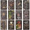 Foods Fruit Vintage Metal Sign Tin Sign Vintage Cafe Decoration Plaque Home Wall Decor Bar Sign Home Decor Poster Drop Shipping