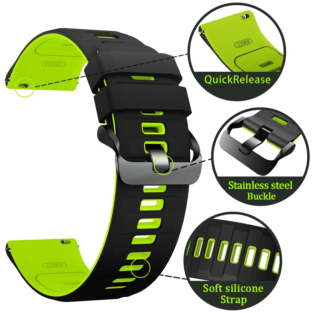 22-миллиметровый силиконовый ремешок для Polar Grit X2/X Pro Титановый браслет для Polar Vantage X2 Pro V3 M M2 M3 Аксессуары для ремешка умных часов