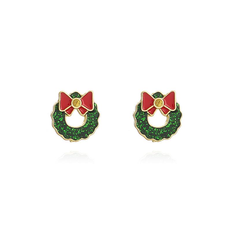 1 Pair of Ladies' Christmas Earrings, Christmas Gift for Everyday Wear, Christmas-themed Jewellery, Ladies' Accessories