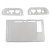 Game Console Protective Case Cover Kit TPU Split Shell Protector for Switch Transparent