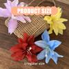 Bohemian Unique Flower Shaped Large Hair Clip Artificial Lily Hair Barrettes Hair Adornment Hair Ornaments