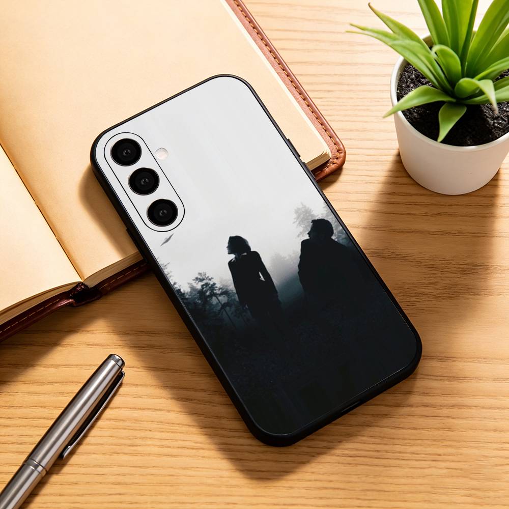 СЕКРЕТНЫЙ НЛО x-files Чехол для телефона Samsung Galaxy A73,A72,A71,A70,A53,A52,A51, Мягкий силиконовый черный чехол