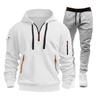 Autumn And Winter Sports Sweater Suit Men's Zipper Hoodie Sportswear Suit