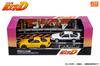 Initial D Set Wataru Akiyama Levin Turbo Keisuke Takahashi Completed Product MODELER'S 1/64 Vol.16 (AE86) & RX-7 (FD3S)