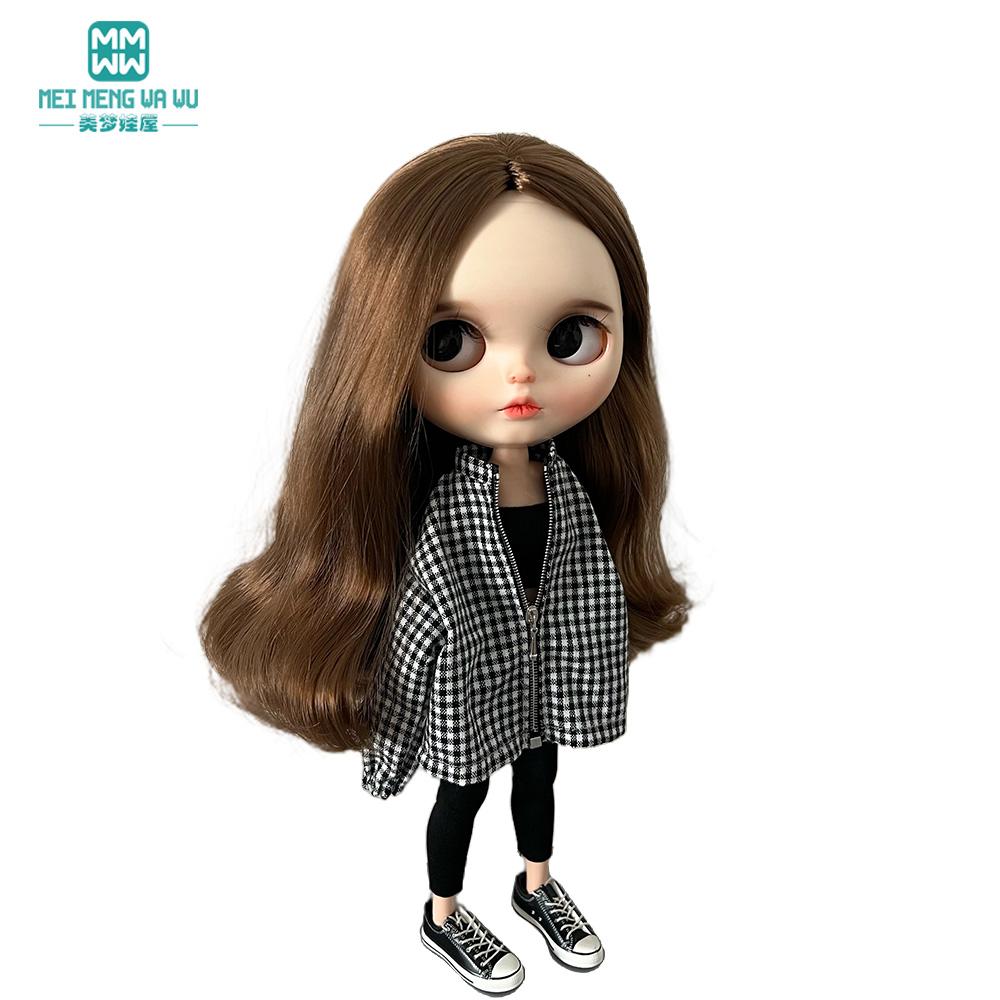 Одежда для кукол Blyth, Модный трикотаж, Пальто, Куртки, Худи, Леггинсы, Сумки, Подходит для кукол Azone, Obitsu, Аксессуары для кукол, Подарки для девочек