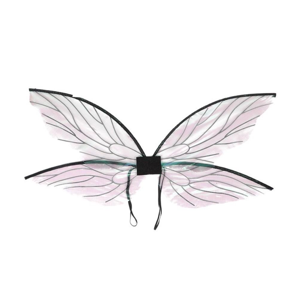 Cosplay Props Butterfly Fairy Wings Organza Role Play Elf Angel Wing Lightweight Sparkle Dress-Up Wings Costume