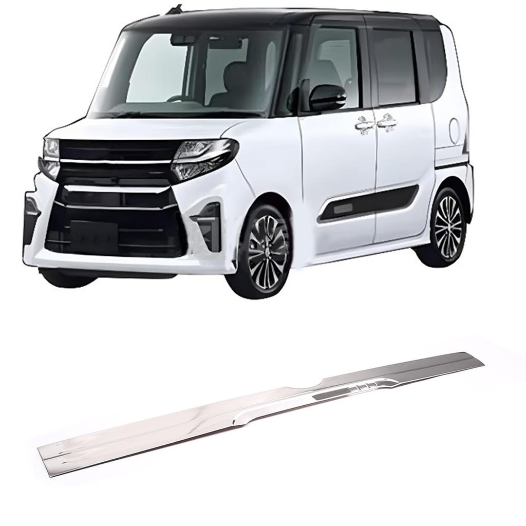 Sauicemy Rear Door Rear Gate Decorative Panel for Daihatsu LA650 Rear Decorative Car Tailgate Exterior Car Exterior Custom Car Car Daihatsu Stainless