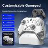 Gamepad with Customizable Button Modules Interactive Charging Base Multi-Platform Use Bluetooth-compatible 5.3 Turbo Macro Functions Game Controller