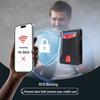 Металлический держатель для карт с защитой от RFID и зажим для денег - Магнитное разделение, Многослотовый мужской кошелек
