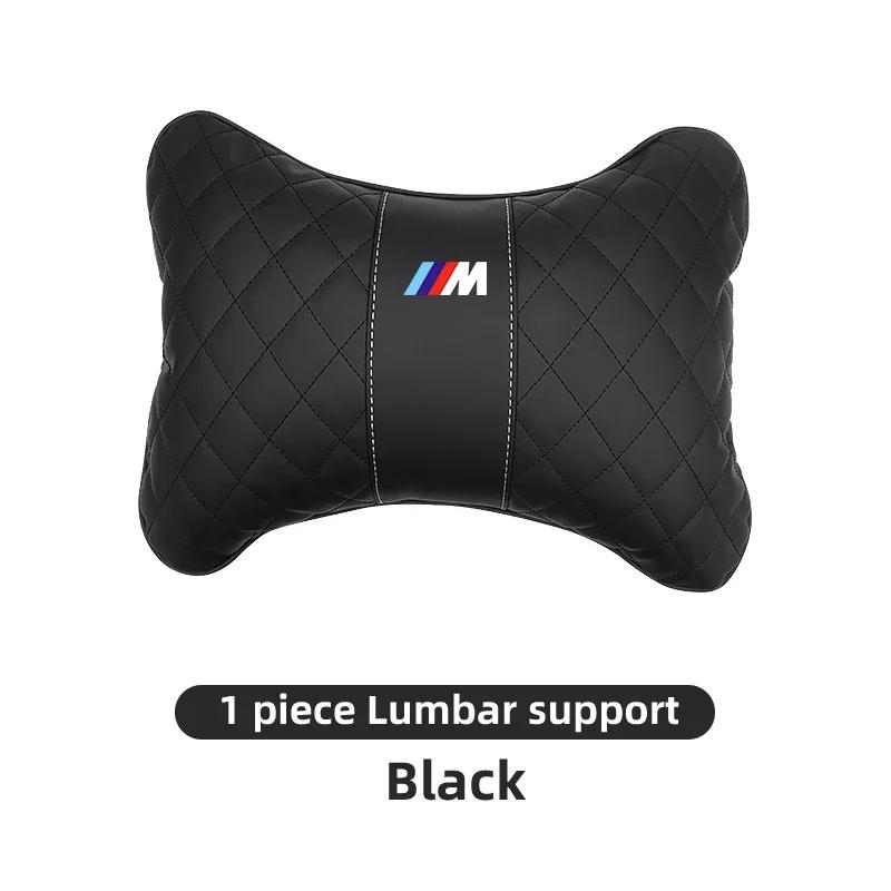 BGLX7 Car Sticker 2025 Hot For BMW Car Logo Headrest Neck Cushion Lumbar Support Memory Foam Pillow For BMW M X1 X3 X5 X6 X7 E30 E90 M