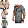 Fashion Men's Casual Tops V-neck T-shirt With Slim Fit And Premium Cotton Blend