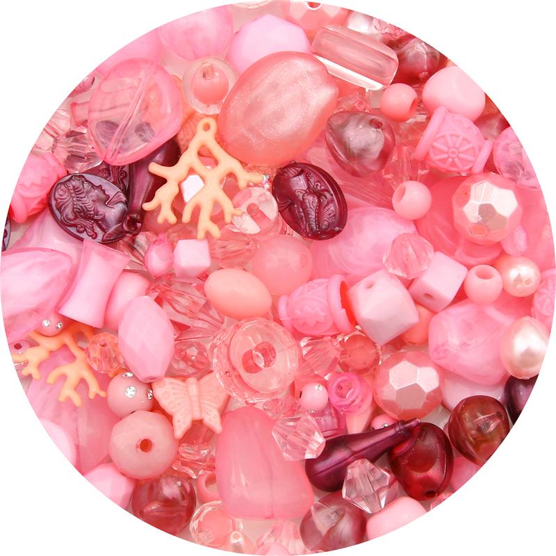 Baroque Style Acrylic Beads for DIY Bracelets and Accessories
