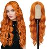 Forehead lace wig, European and American women's wig, long curly wig, chemical fiber water ripple wig AISI hair