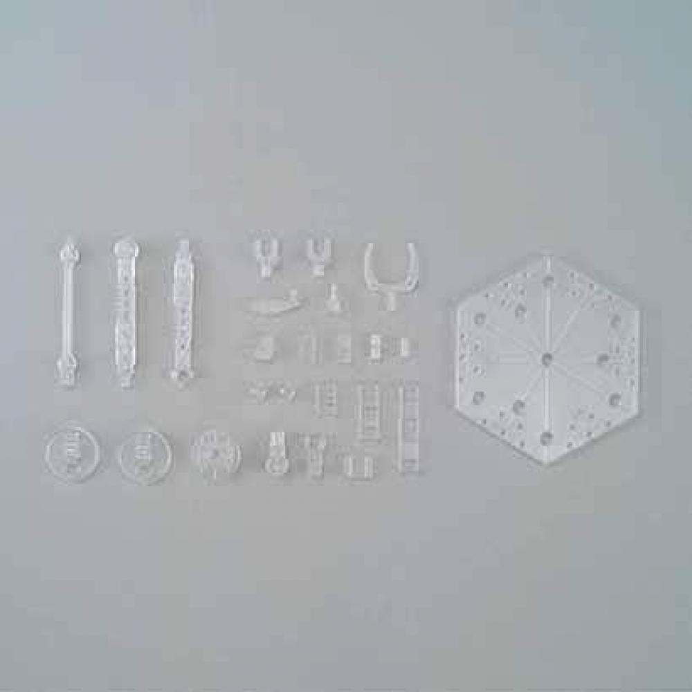 Bandai Spirits Стенд для фигурок Action Base 5 Прозрачный [Стенд для демонстрации Gunpla 2024 1 Воспроизведен]