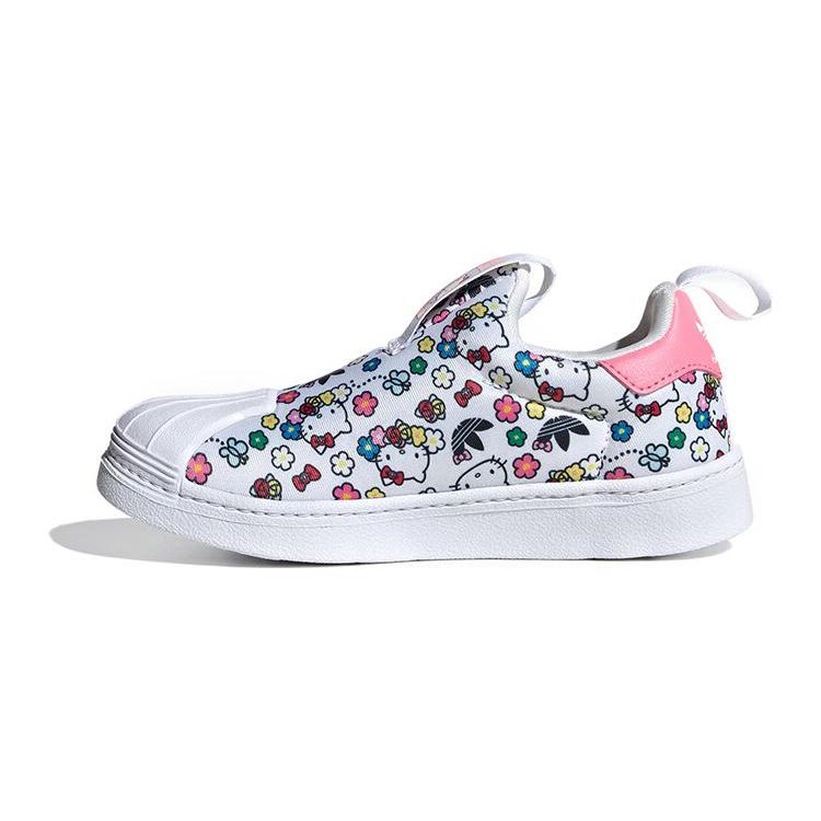 Hello Kitty X Adidas Superstar 360 J Floral Kids Sneakers White Cloud-White Bliss-Pink IG5666