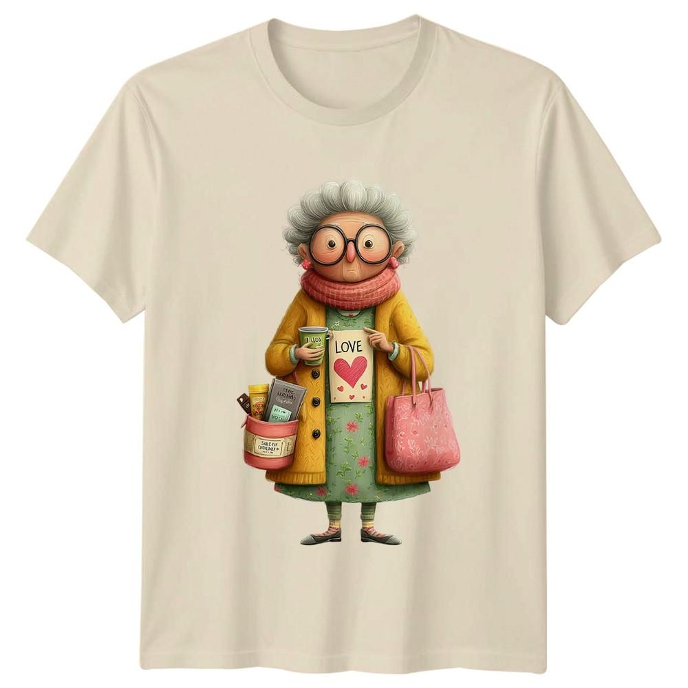Grandmother Love Coffee Unisexs TShirt Unisexs Tee Graphic Unisex Top