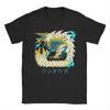 Hunter World Iceborne Zinogre Kanji Icon  Merch Unisex T Shirt Pure Cotton Tee Graphic  T-shirt Clothes