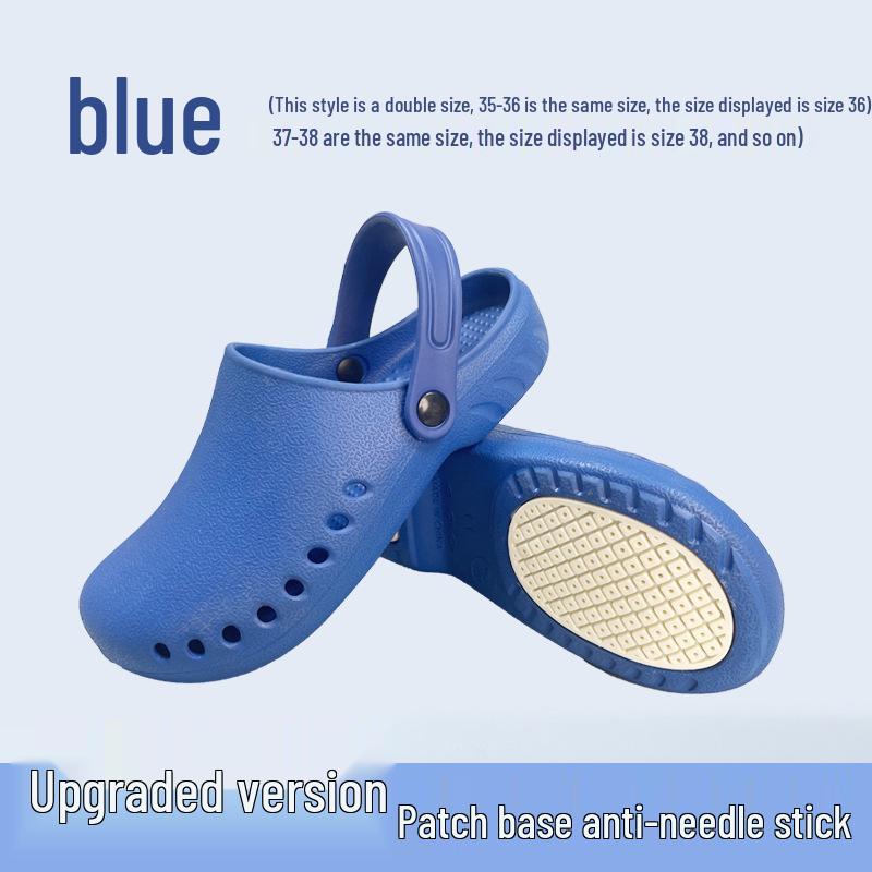 Non-Slip Closed-Toe EVA Surgical Clogs - Soft, Breathable, Comfort for Medical Staff