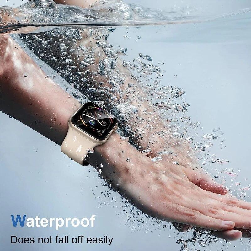 5 шт. Защитная пленка для экрана для Apple Watch 9, 8, 7, 6 SE5 3, ультрамягкая гидрогелевая пленка для iWatch Serie 45 мм, 41 мм, 40 мм, 38 мм, 42 мм, 44 мм, 49 мм