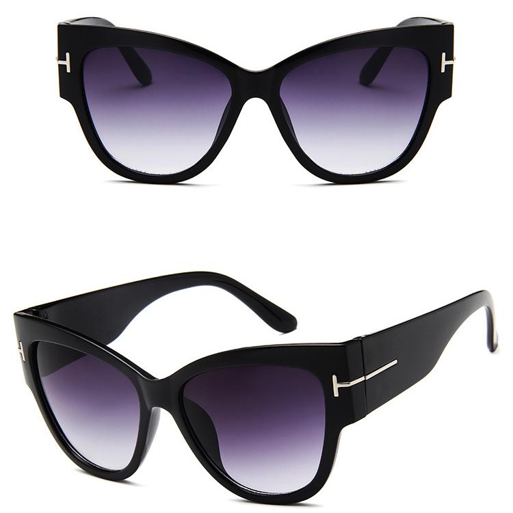 Женские солнцезащитные очки Защита от солнца Защита от ультрафиолета Модные индивидуальные винтажные солнцезащитные очки с большой оправой «кошачий глаз» Для поездок на работу Вождение Путешествия Пляжные очки