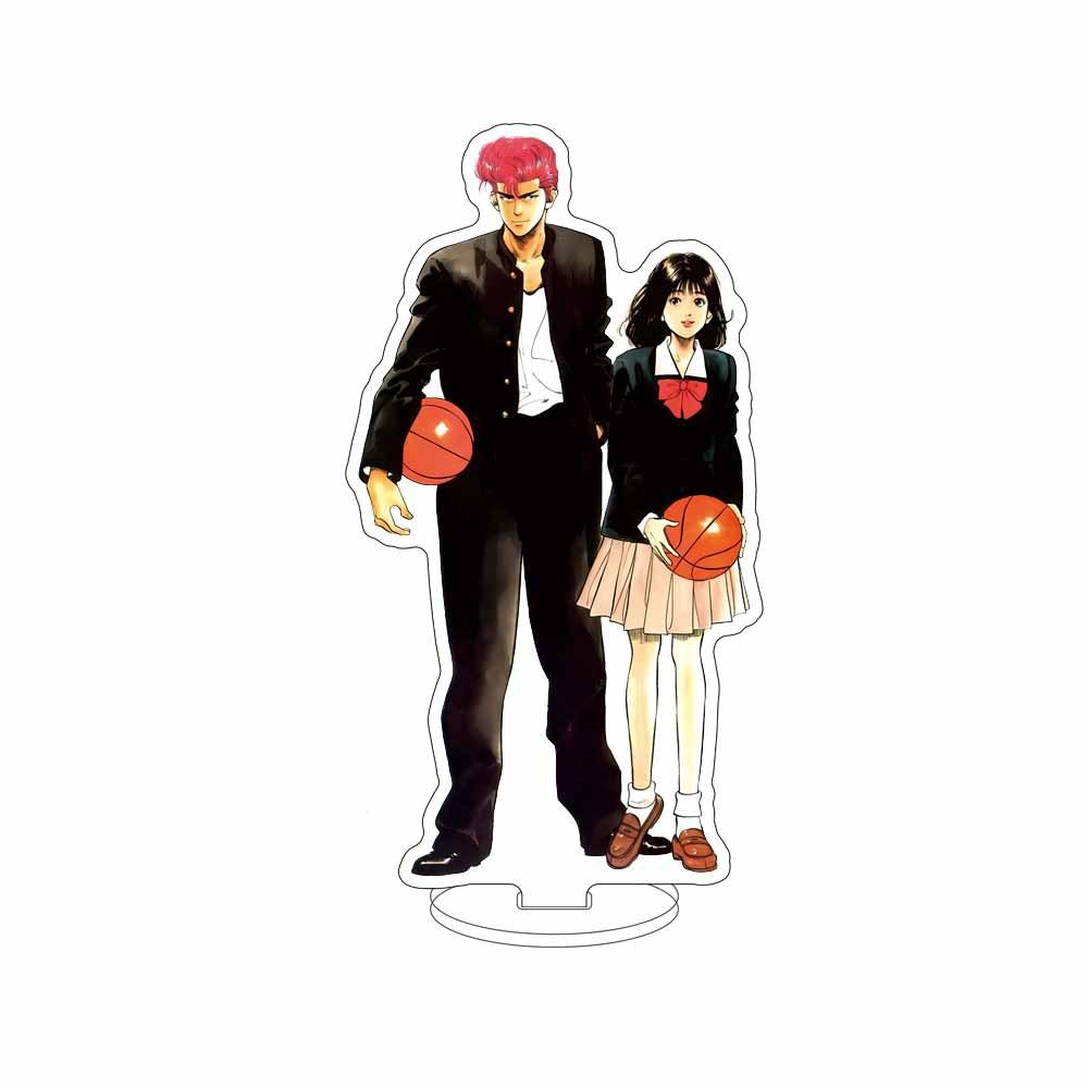 Kaede Rukawa Sakuragi Hanamichi Standing Acrylic Stand Japanese Anime SLAM DUNK Role Figure Model Plate Cospaly