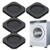 4 шт. Антивибрационные ножки Подушка Квадратный коврик Противоскользящие Увеличивающие Демпферы Универсальная Стиральная Машина Холодильник Мебель Ножки