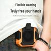 Portable USB Cross-body Waist and Neck Fan for Outdoor Use