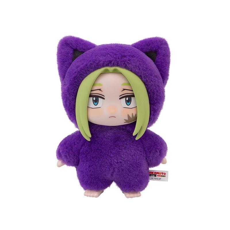 Новая оригинальная игрушка-плюш EAKI 100% Sakamoto Days Cat Paradise Party Series Blind Box - Коллекционная игрушка-аксессуар для аниме, подарок для фанатов