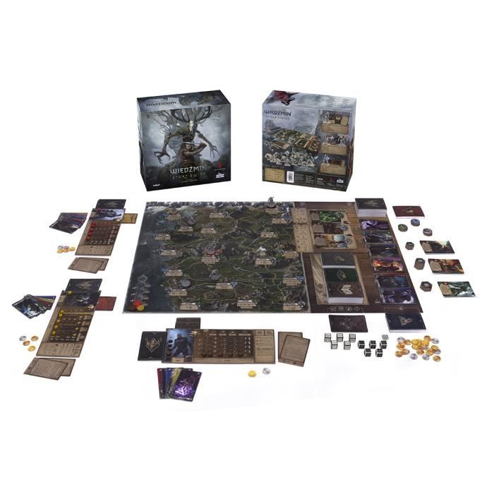 Jeu de société - REBEL - The Witcher: Old World - 28 Epic Monster Miniatures - 2 joueurs ou plus