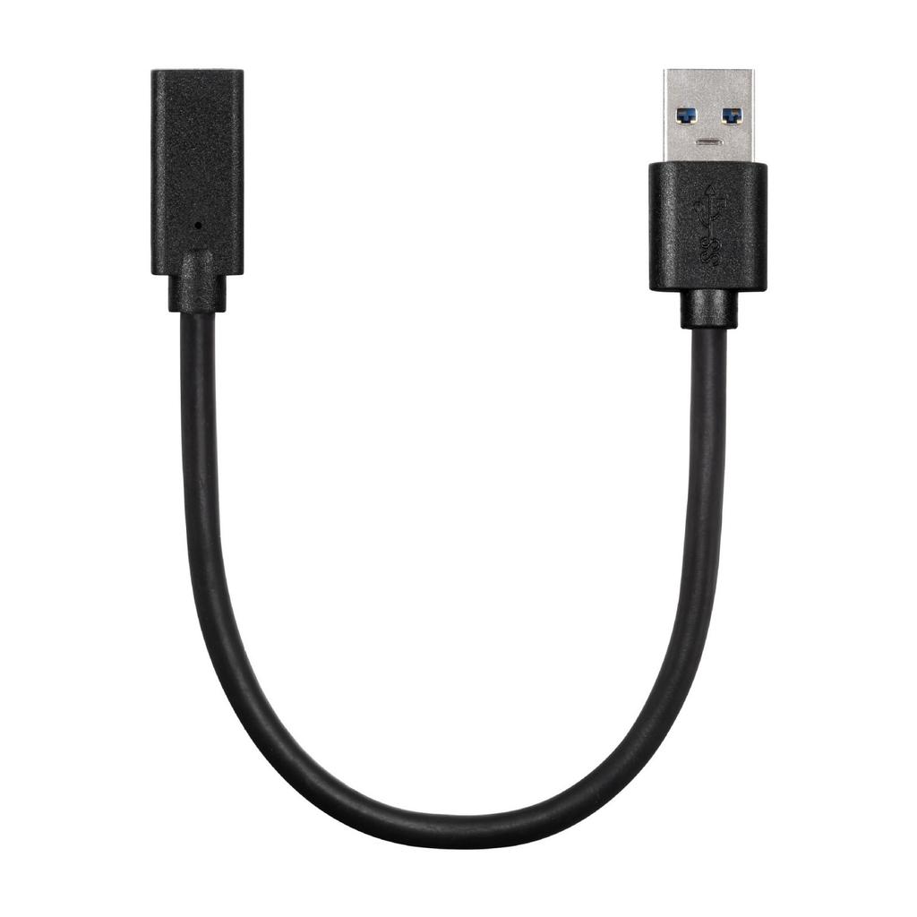 Кабель-адаптер USB 3.0 (папа) на Type C (мама), для быстрой зарядки и передачи данных, совместимый с разъемом USB C на USB 3.0, пластиковая текстура