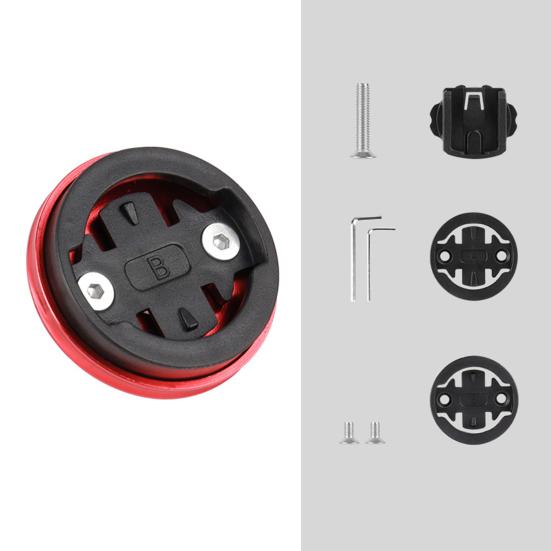 1 комплект держателя для велосипедного компьютера, центрально установленный кронштейн для крепления спидометра для Cateye/Garmin/Bryton