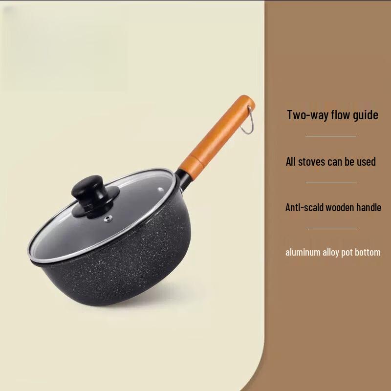 Maifan Stone Non-Stick Multi-Use Pan with Glass Lid