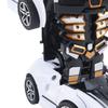 Трансформирующаяся игрушечная машинка ударопрочная двойная инерция прочная долговечная игрушка-робот-машинка для детей мальчиков белая