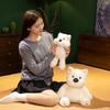 Cute Cute White West Highland Doll Plush Toy Puppy Dog Doll Girl Company Soothing Doll