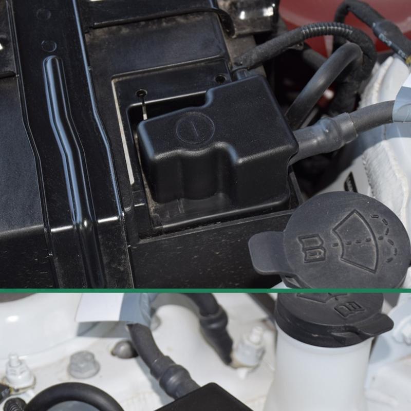 Защитная крышка отрицательной клеммы аккумулятора для Chevrolet Equinox 2017 - 2025 Специальный модифицированный защитный бокс для двигателя, пылезащитная крышка