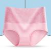 L-5XL 5Pcs/set High Waist Women's Panties Breathable Cotton Underwear Briefs Ladies Underpants
